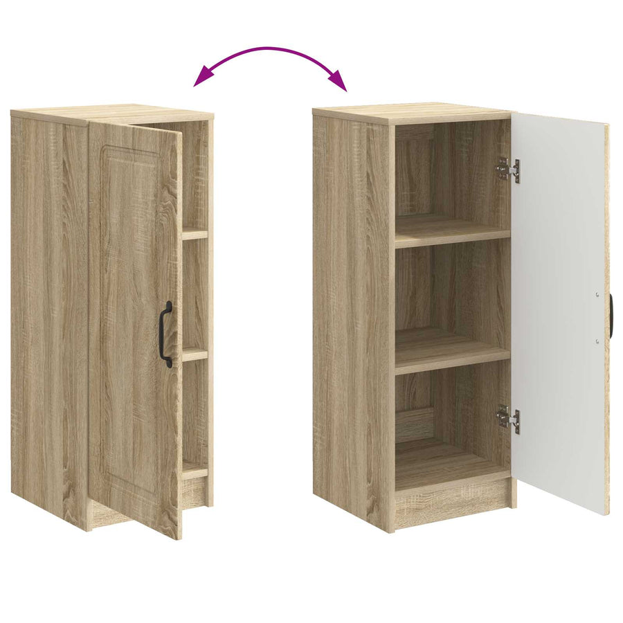 Dressoir Sonoma Eiken 33 x 34,5 x 87 cm Bewerkt hout