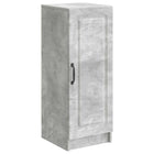 Dressoir 33x34,5x87 cm bewerkt hout betongrijs