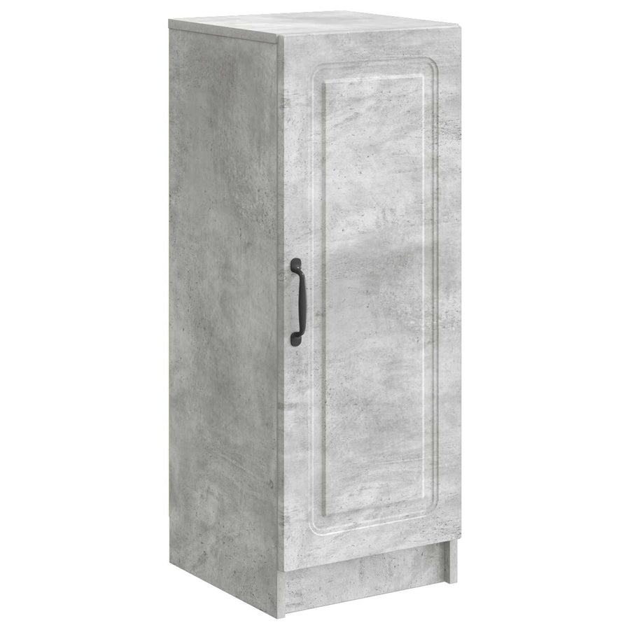 Dressoir Betongrijs 33 x 34,5 x 87 cm Bewerkt hout