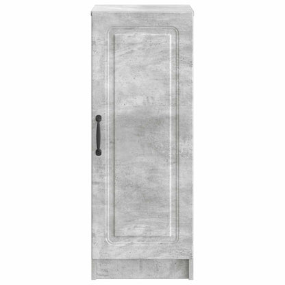 Dressoir Betongrijs 33 x 34,5 x 87 cm Bewerkt hout