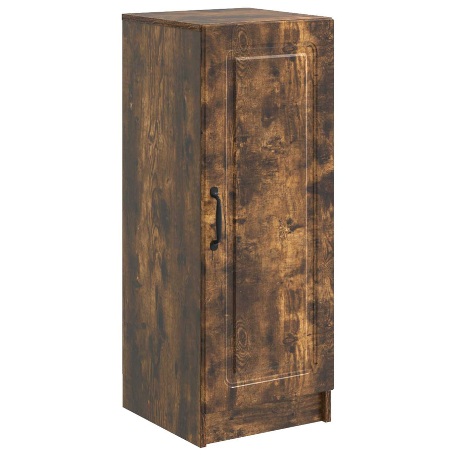 Dressoir Gerookt eiken 33 x 34,5 x 87 cm Bewerkt hout