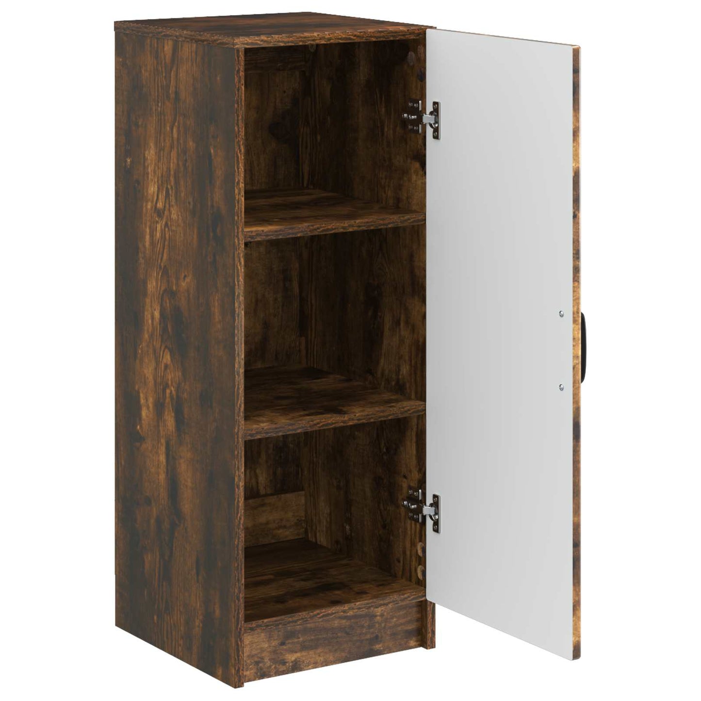Dressoir Gerookt eiken 33 x 34,5 x 87 cm Bewerkt hout