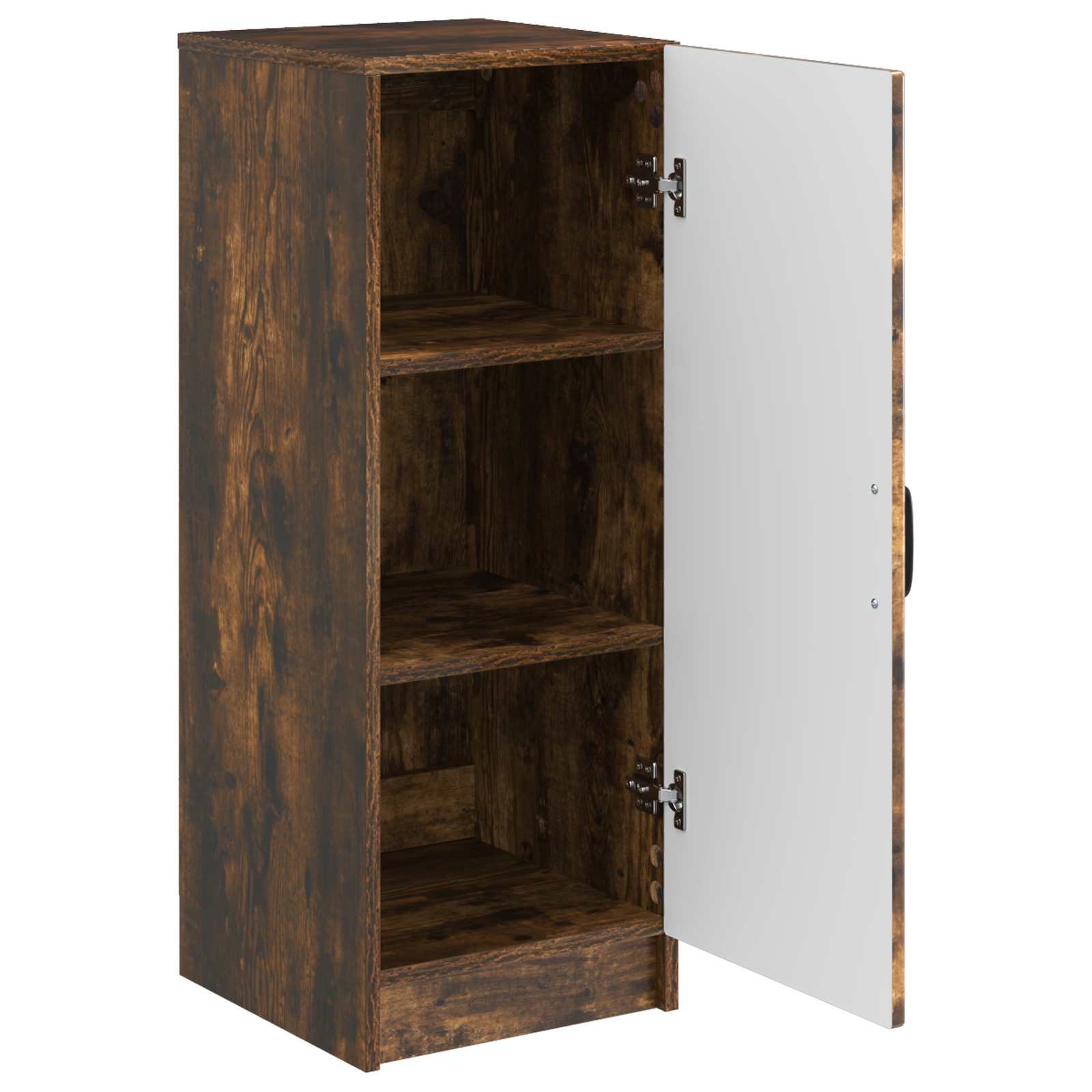 Dressoir Gerookt eiken 33 x 34,5 x 87 cm Bewerkt hout