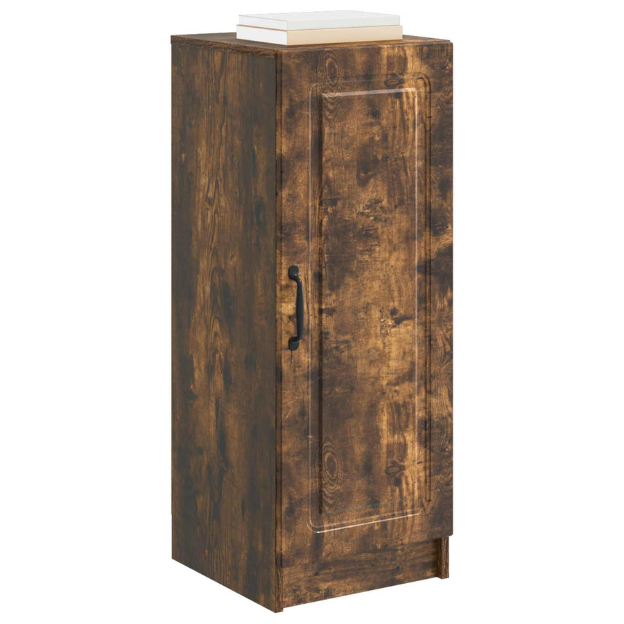 Dressoir Gerookt eiken 33 x 34,5 x 87 cm Bewerkt hout