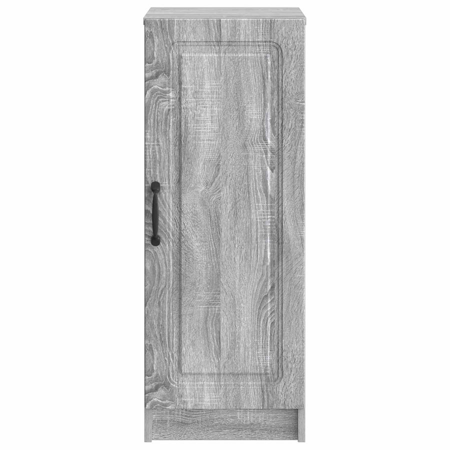 Dressoir Grijs sonoma 33 x 34,5 x 87 cm Bewerkt hout