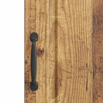 Dressoir Oud hout 33 x 34,5 x 87 cm Bewerkt hout