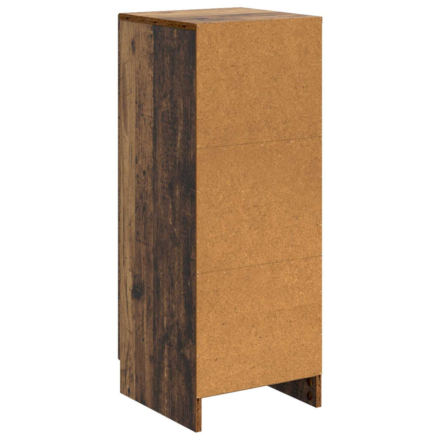 Dressoir Oud hout 33 x 34,5 x 87 cm Bewerkt hout