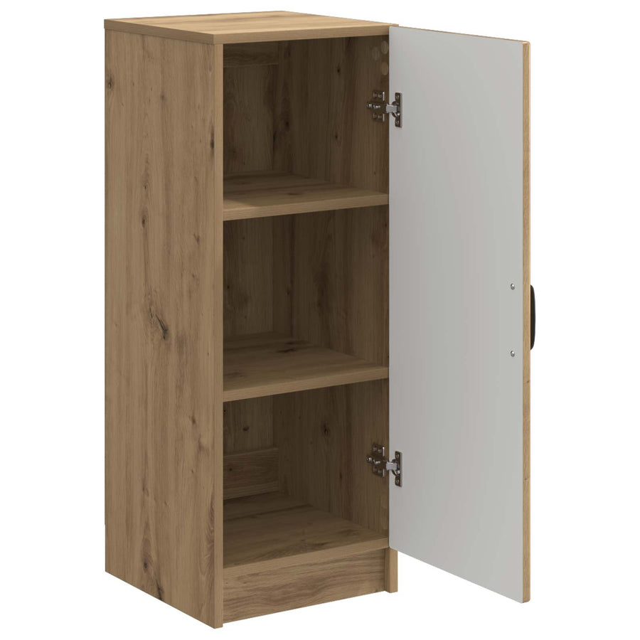 Dressoir Artisanaal eiken 33 x 34,5 x 87 cm Bewerkt hout