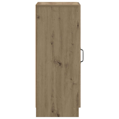 Dressoir Artisanaal eiken 33 x 34,5 x 87 cm Bewerkt hout