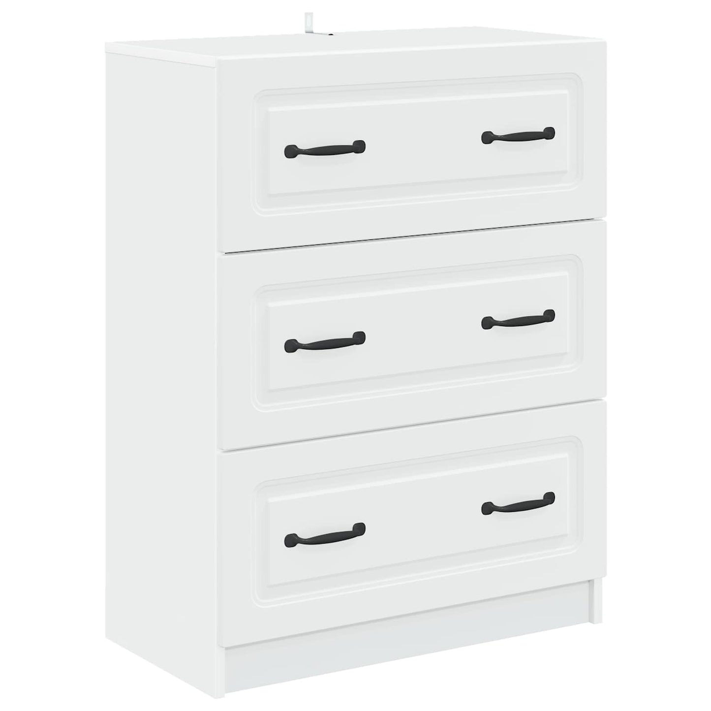 Ladenkast Wit 66 x 34,5 x 87 cm Bewerkt hout