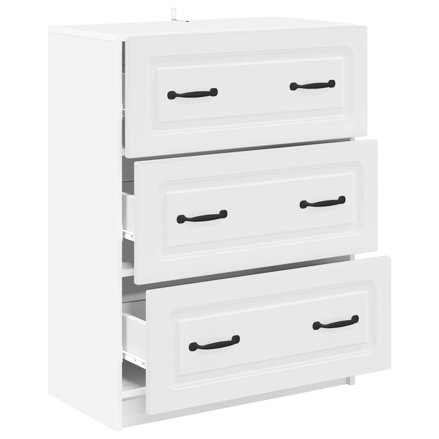 Ladenkast Wit 66 x 34,5 x 87 cm Bewerkt hout