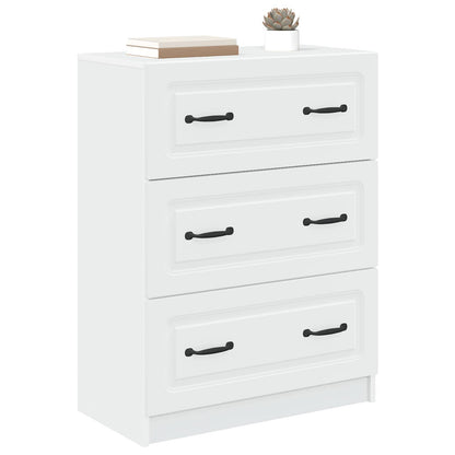 Ladenkast Wit 66 x 34,5 x 87 cm Bewerkt hout