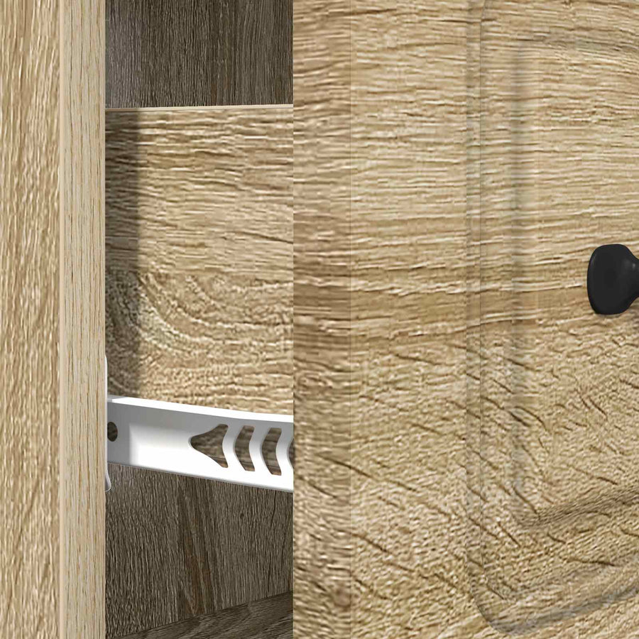 Ladenkast Sonoma Eiken 66 x 34,5 x 87 cm Bewerkt hout