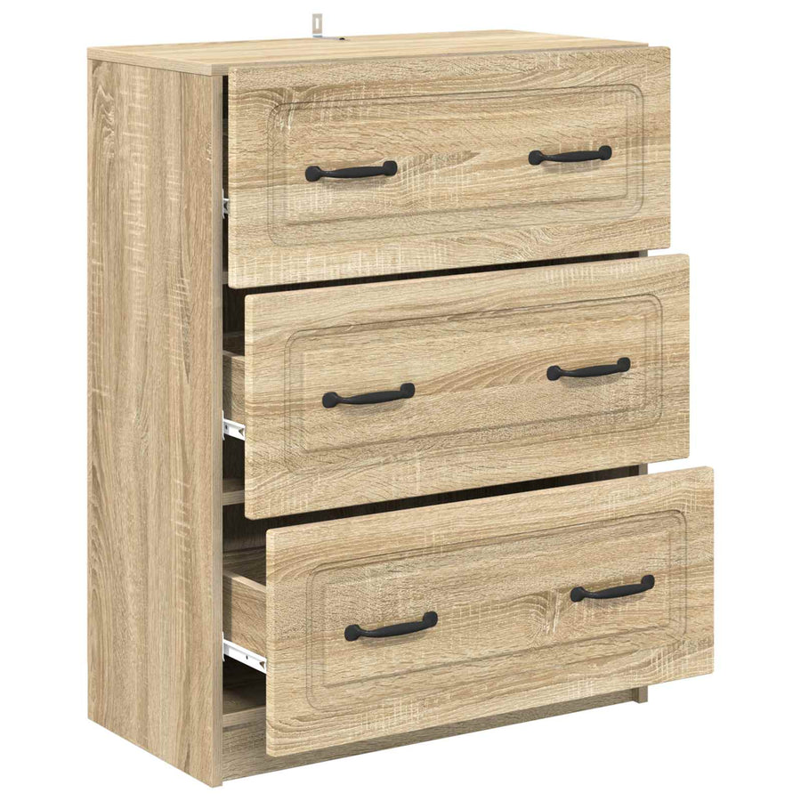 Ladenkast Sonoma Eiken 66 x 34,5 x 87 cm Bewerkt hout
