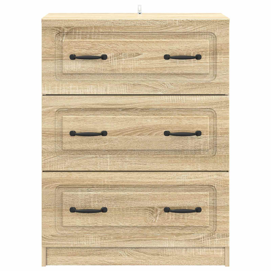 Ladenkast Sonoma Eiken 66 x 34,5 x 87 cm Bewerkt hout