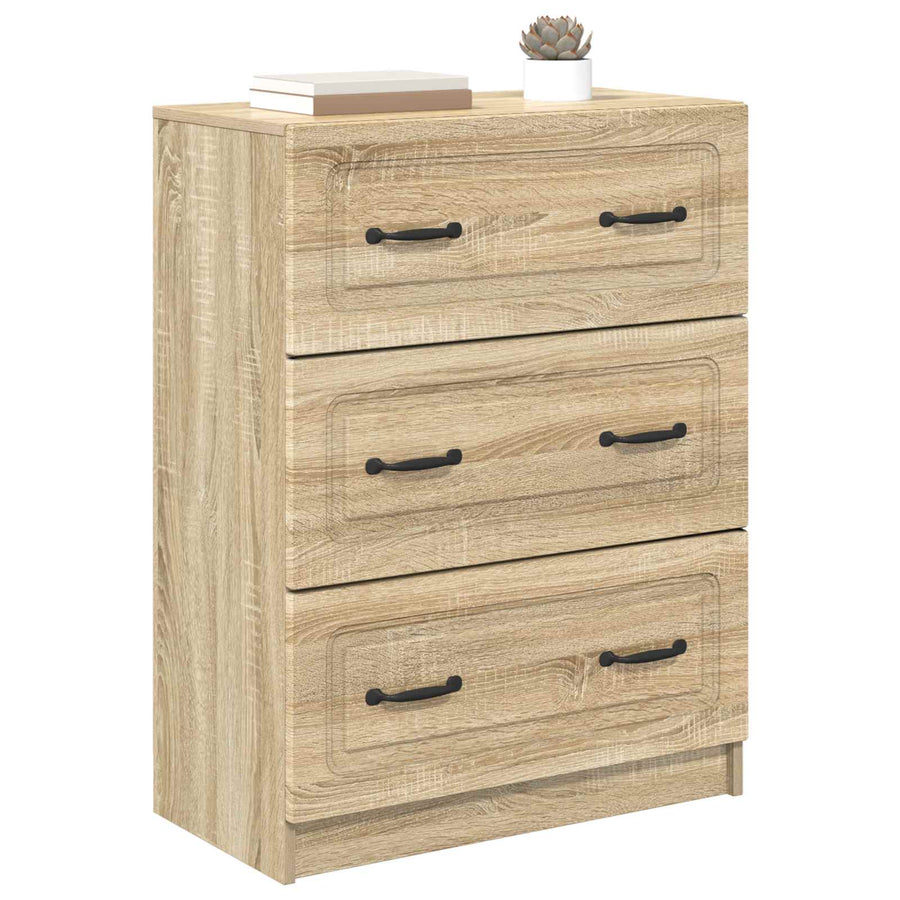 Ladenkast Sonoma Eiken 66 x 34,5 x 87 cm Bewerkt hout