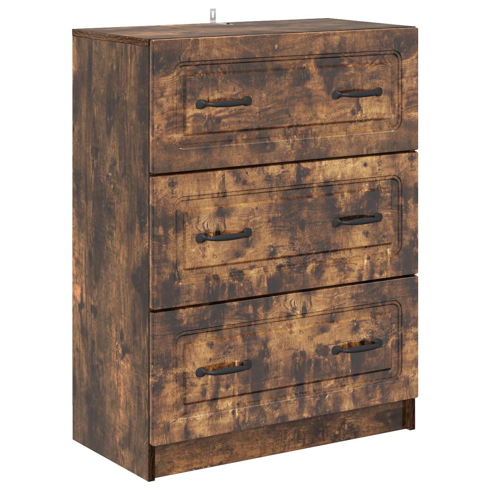 Ladenkast Gerookt eiken 66 x 34,5 x 87 cm Bewerkt hout