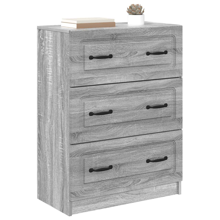 Ladenkast Grijs sonoma 66 x 34,5 x 87 cm Bewerkt hout