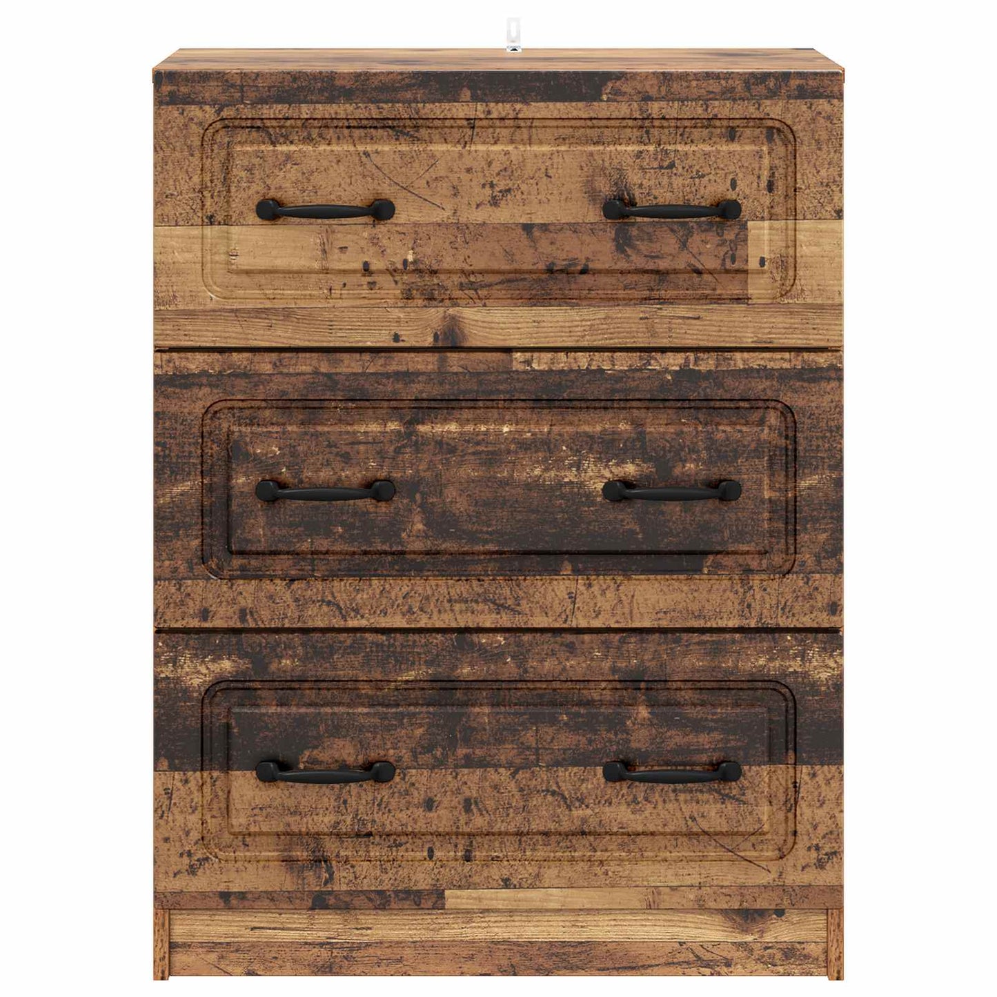 Ladenkast Oud hout 66 x 34,5 x 87 cm Bewerkt hout