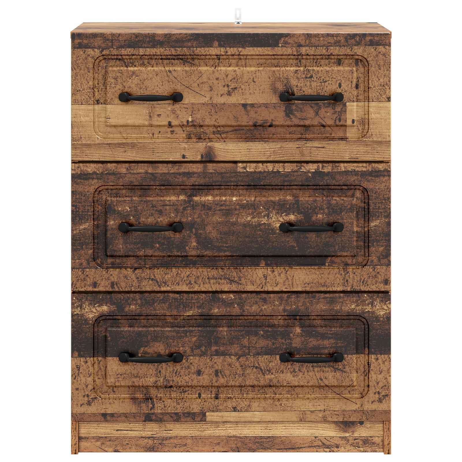 Ladenkast Oud hout 66 x 34,5 x 87 cm Bewerkt hout