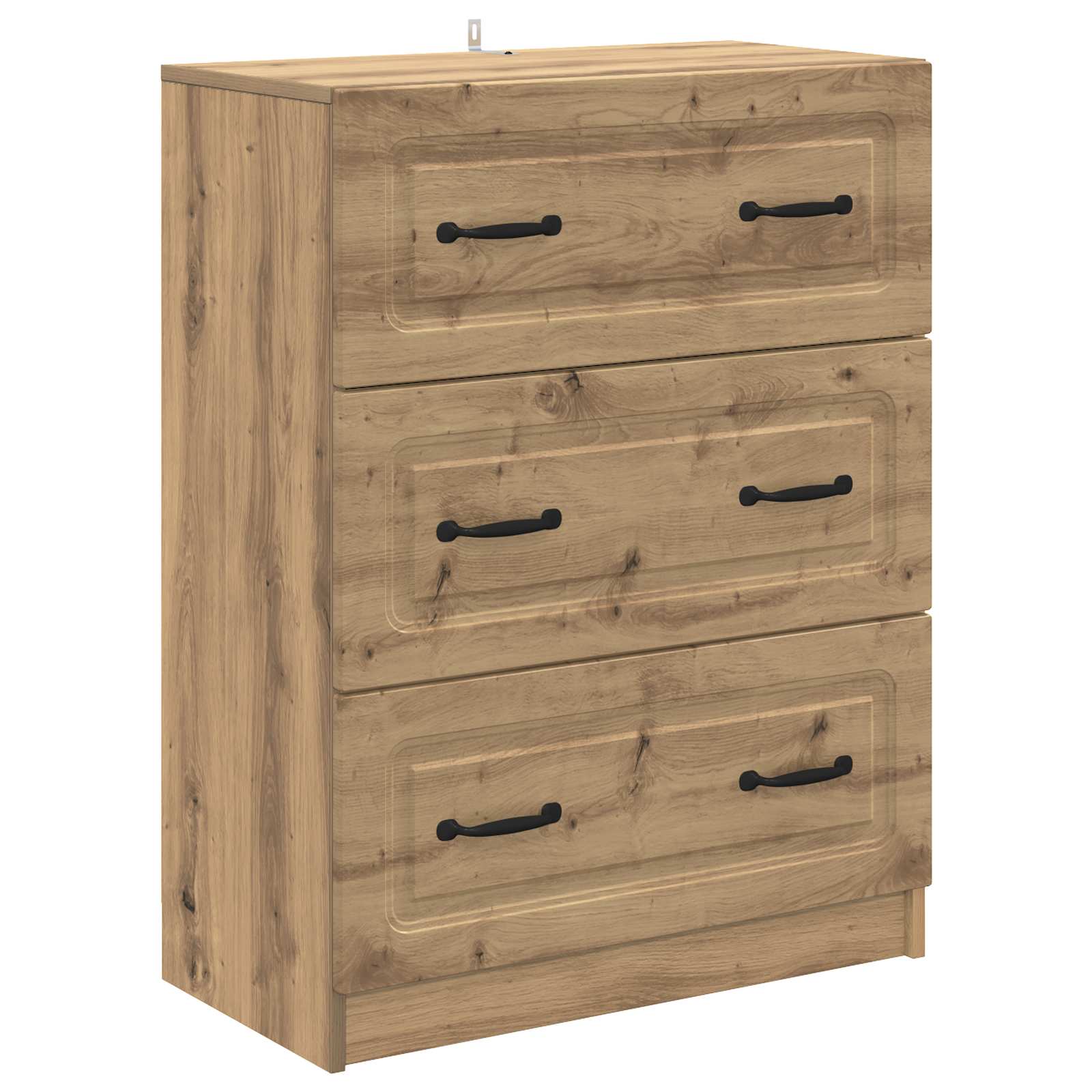 Ladenkast Artisanaal eiken 66 x 34,5 x 87 cm Bewerkt hout