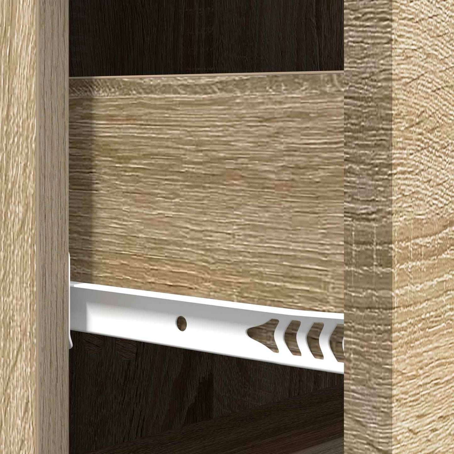 Ladenkast Sonoma Eiken 33 x 34,5 x 87 cm Bewerkt hout