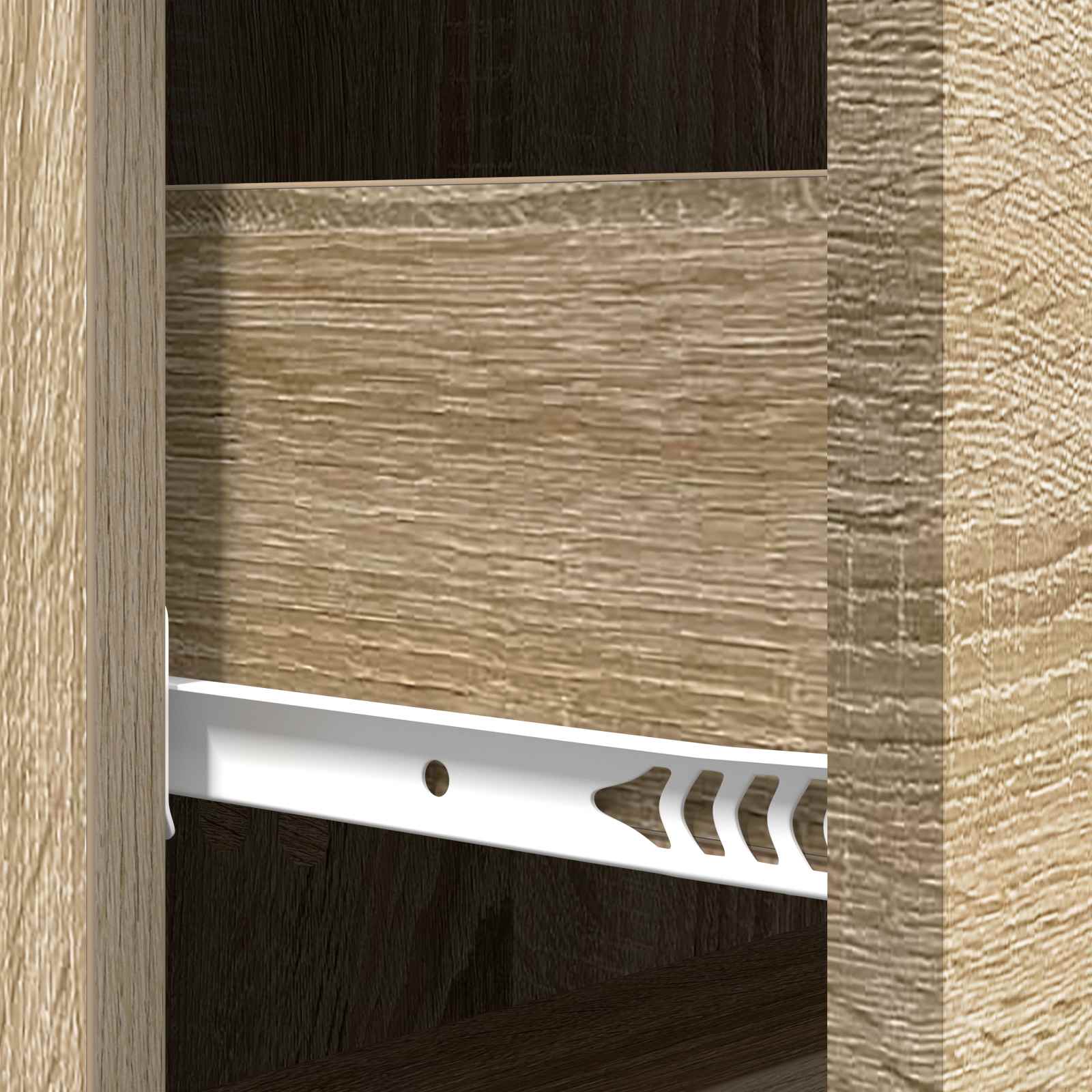 Ladenkast Sonoma Eiken 33 x 34,5 x 87 cm Bewerkt hout