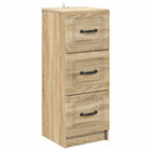 Ladekast Sonoma Eiken 33x34,5x87 cm bewerkt hout