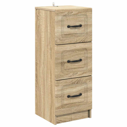 Ladenkast Sonoma Eiken 33 x 34,5 x 87 cm Bewerkt hout