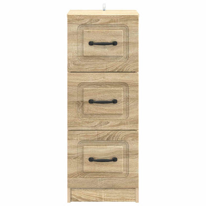 Ladenkast Sonoma Eiken 33 x 34,5 x 87 cm Bewerkt hout