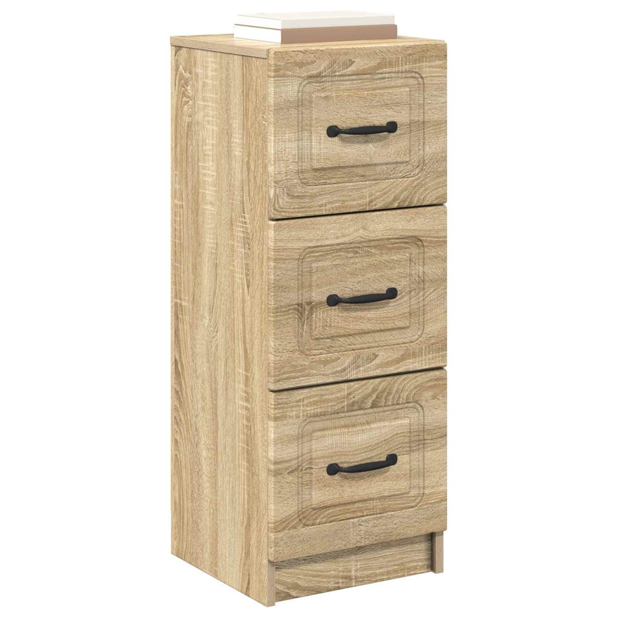 Ladenkast Sonoma Eiken 33 x 34,5 x 87 cm Bewerkt hout