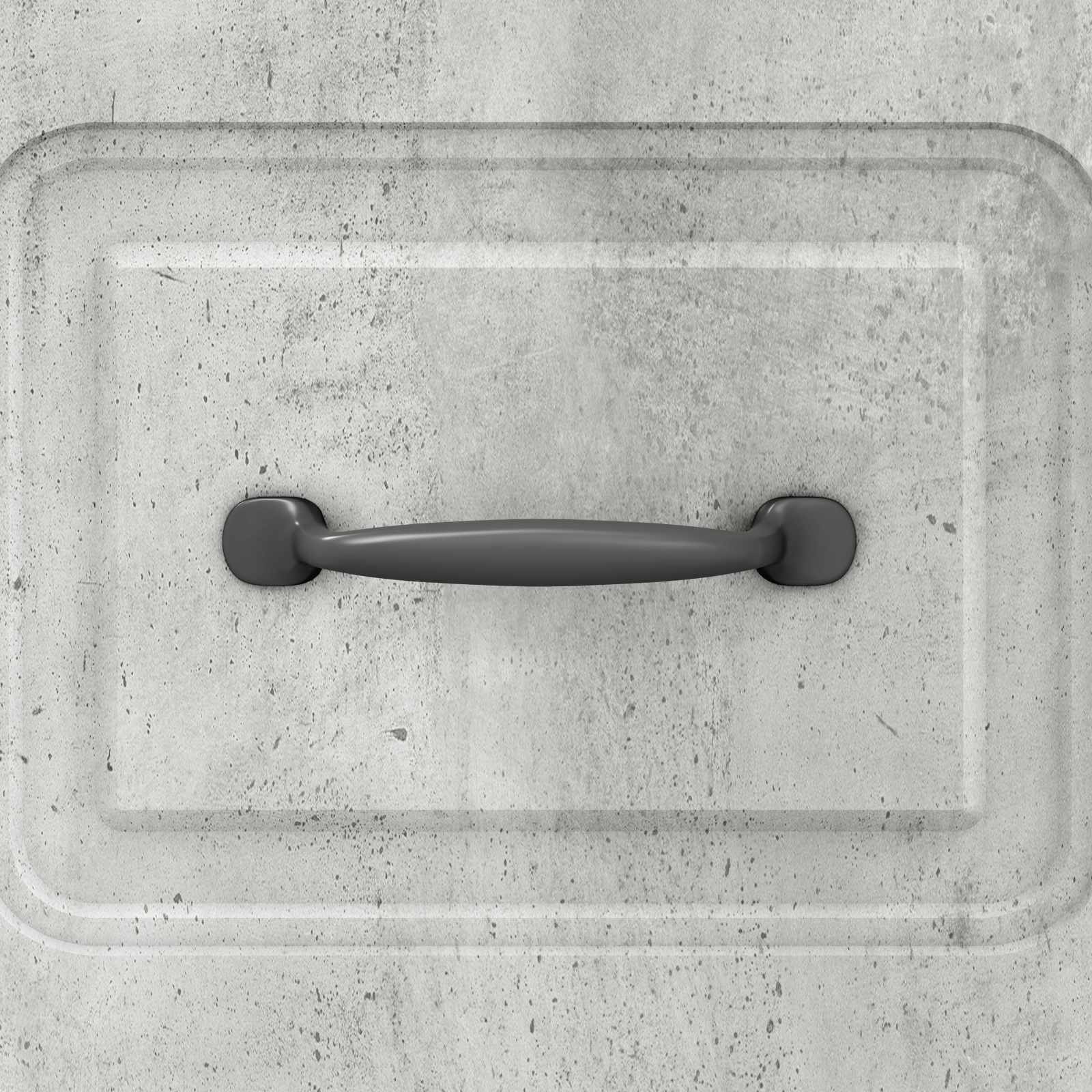 Ladenkast Betongrijs 33 x 34,5 x 87 cm Bewerkt hout