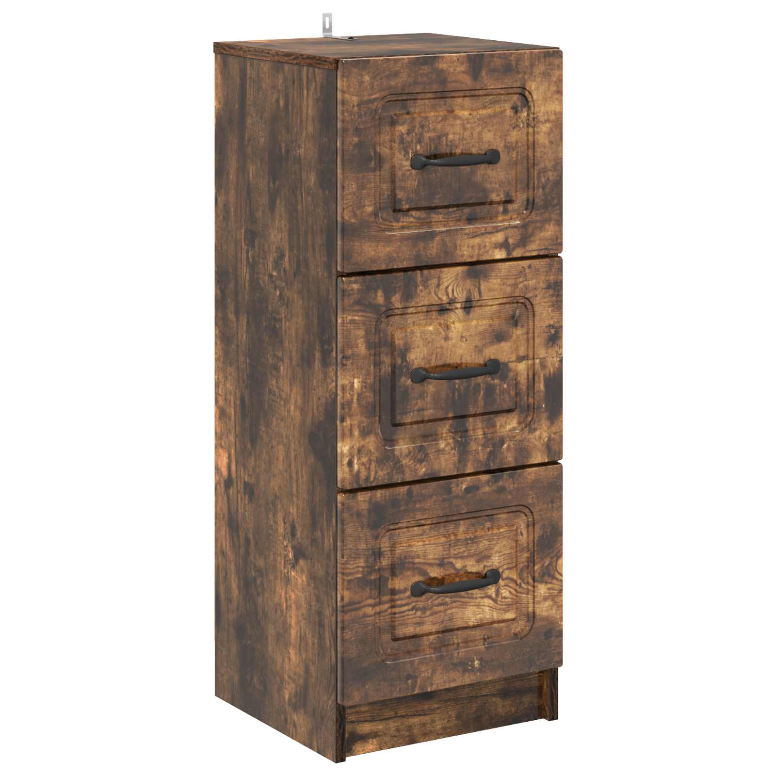 Ladenkast Gerookt eiken 33 x 34,5 x 87 cm Bewerkt hout