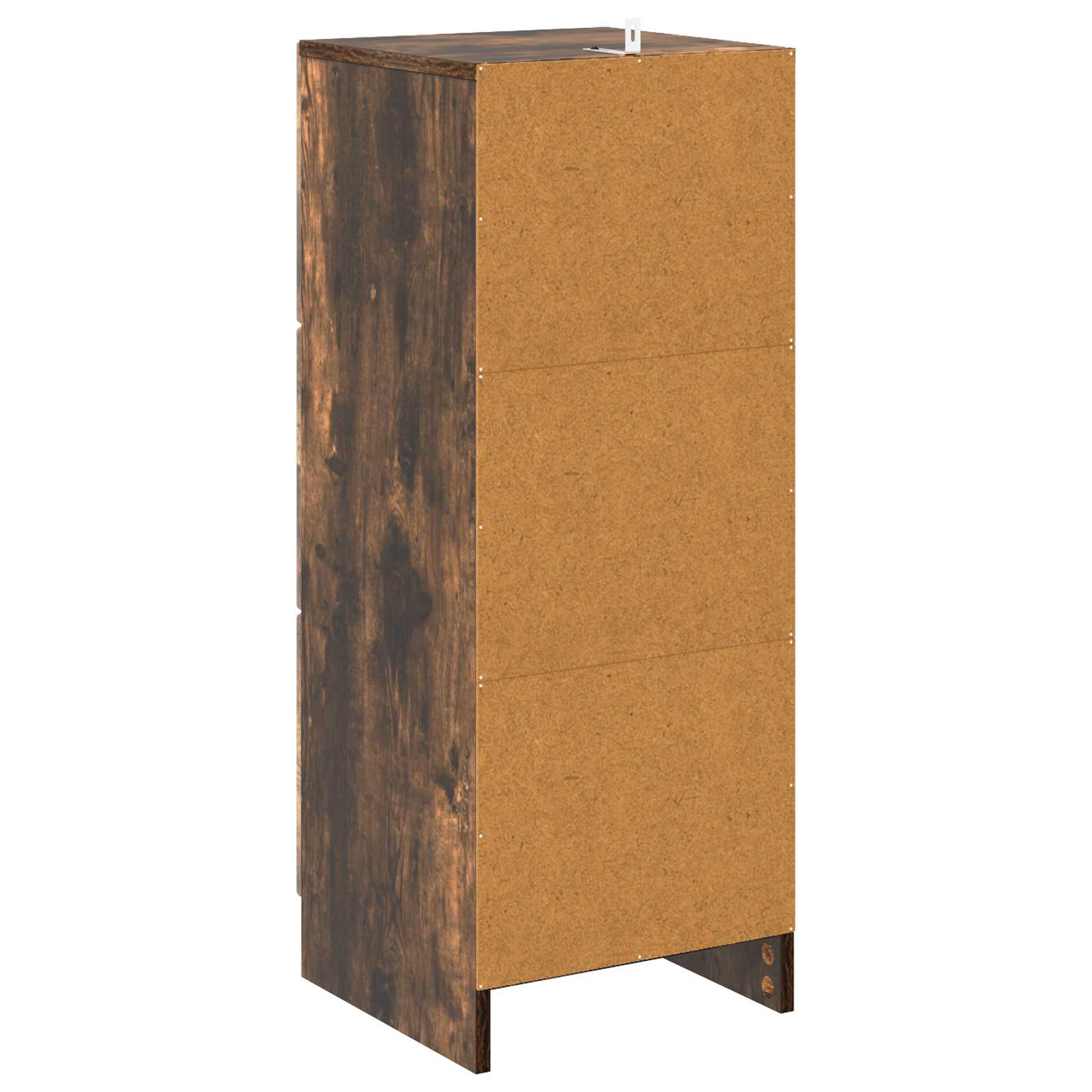 Ladenkast Gerookt eiken 33 x 34,5 x 87 cm Bewerkt hout