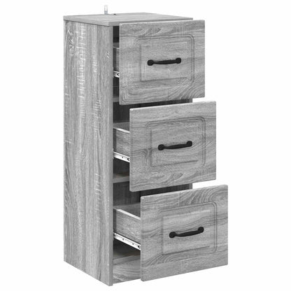 Ladenkast Grijs sonoma 33 x 34,5 x 87 cm Bewerkt hout