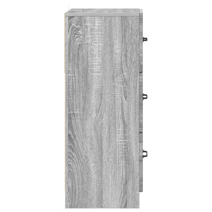 Ladenkast Grijs sonoma 33 x 34,5 x 87 cm Bewerkt hout