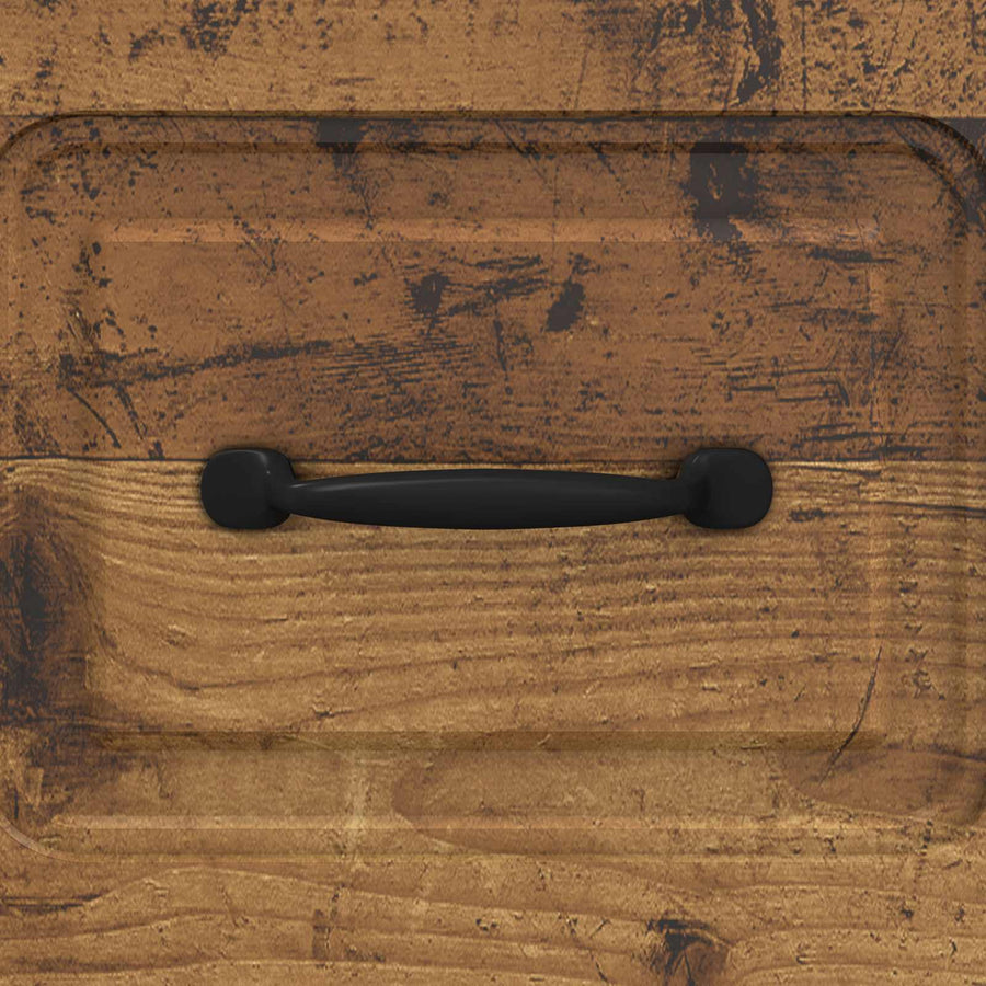 Ladenkast Oud hout 33 x 34,5 x 87 cm Bewerkt hout