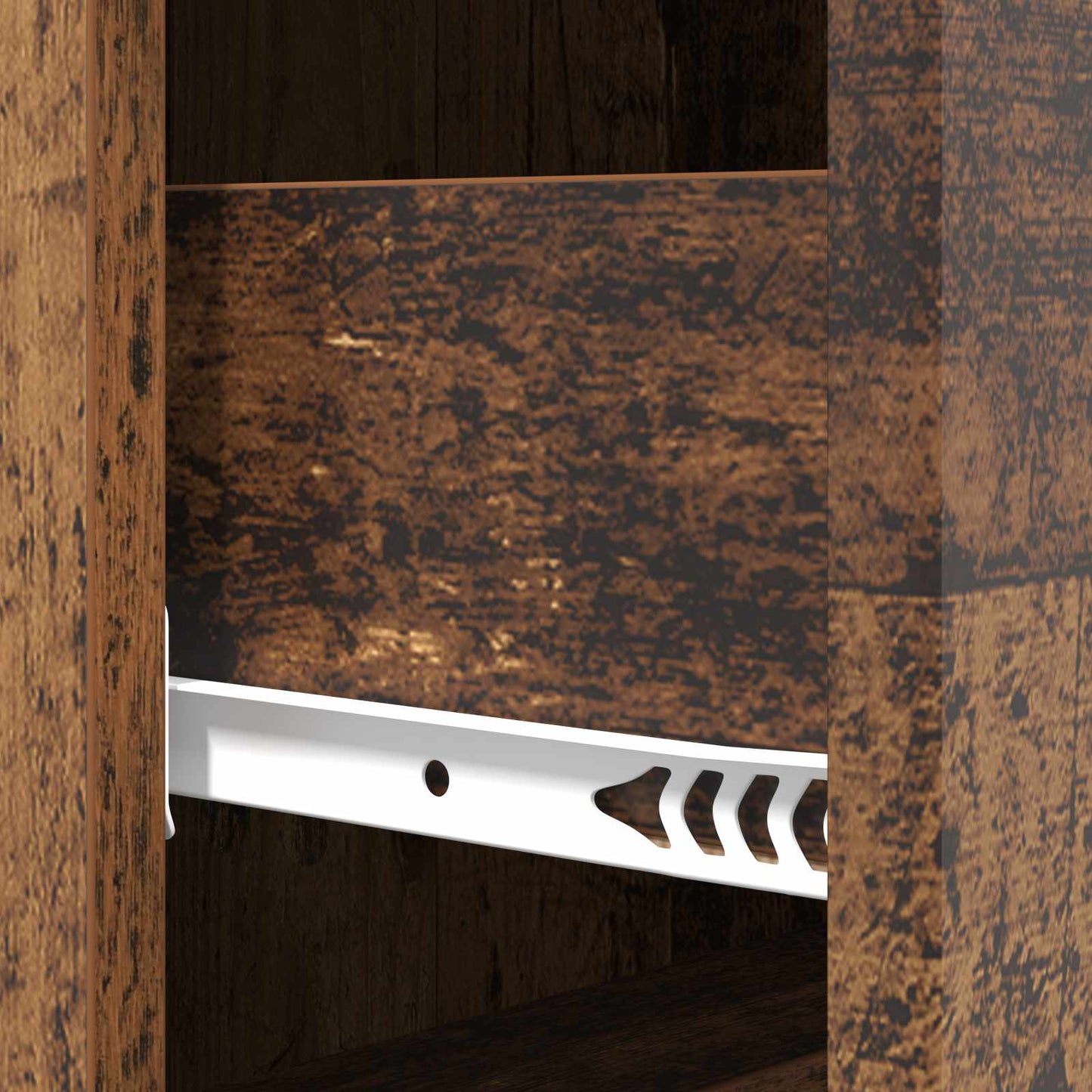 Ladenkast Oud hout 33 x 34,5 x 87 cm Bewerkt hout