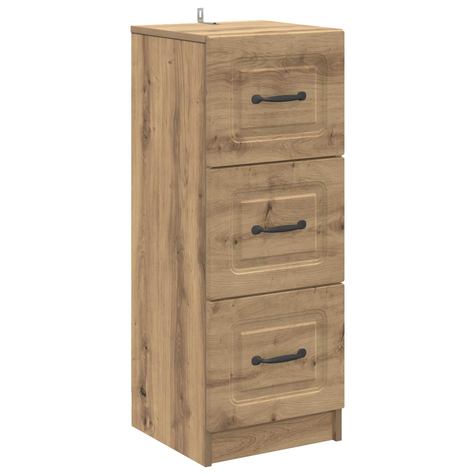 Ladenkast Artisanaal eiken 33 x 34,5 x 87 cm Bewerkt hout