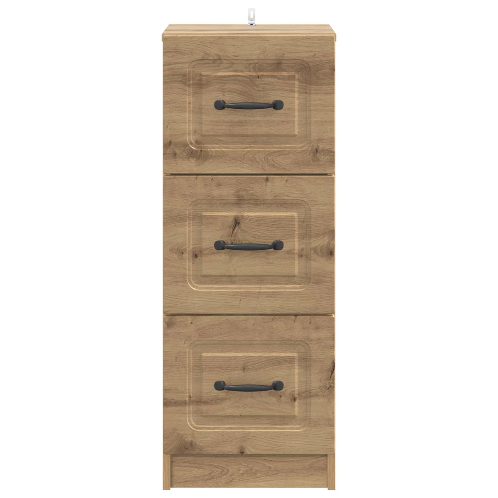Ladenkast Artisanaal eiken 33 x 34,5 x 87 cm Bewerkt hout