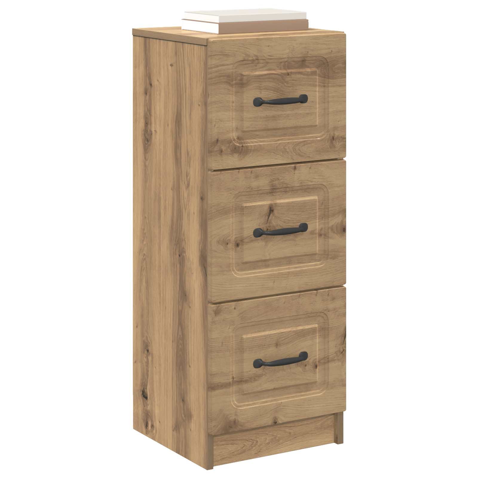 Ladenkast Artisanaal eiken 33 x 34,5 x 87 cm Bewerkt hout