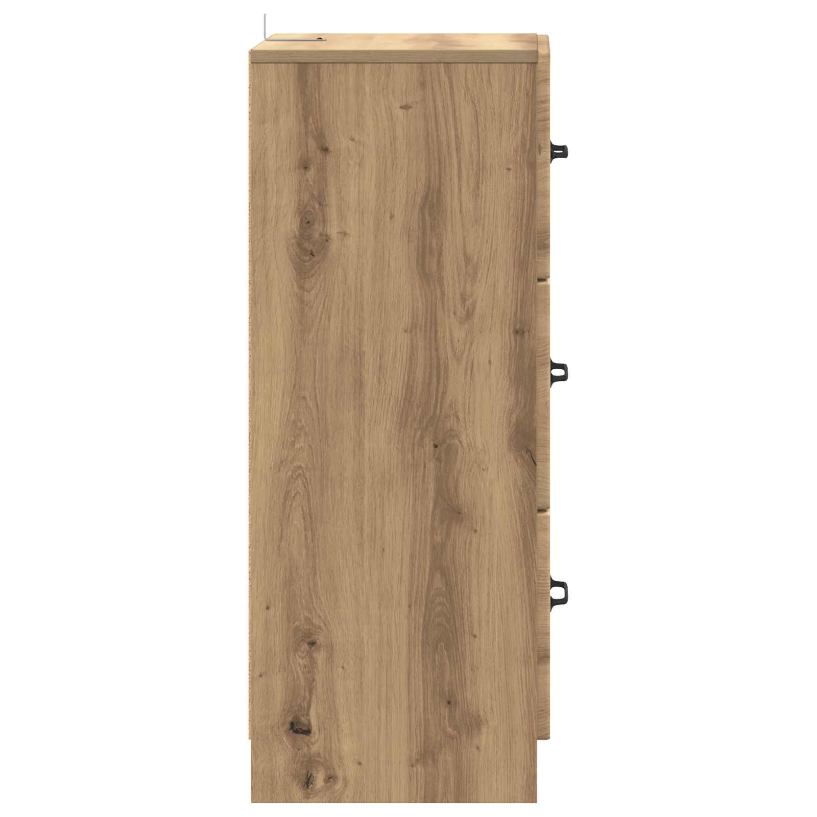 Ladenkast Artisanaal eiken 33 x 34,5 x 87 cm Bewerkt hout