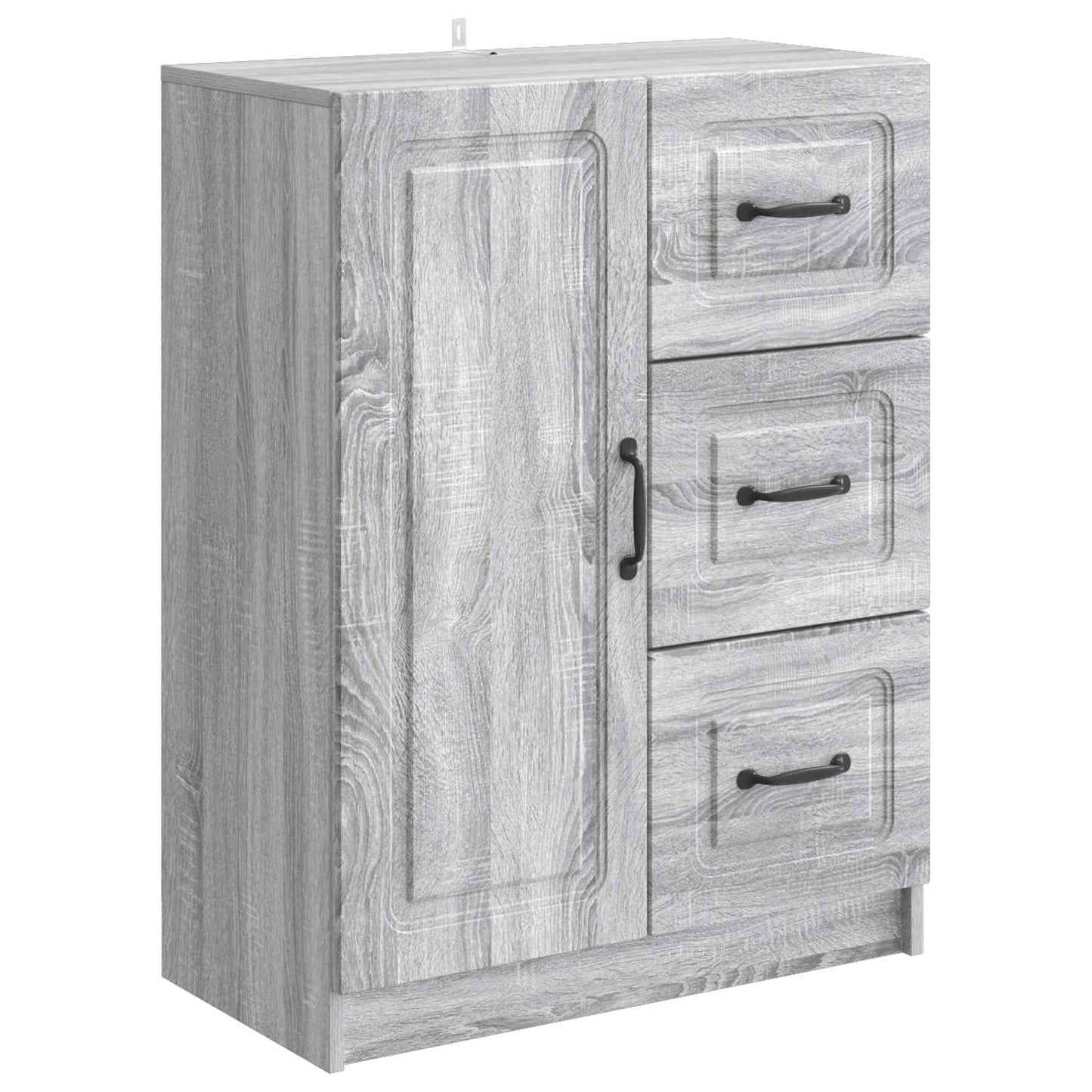 Dressoir met lade Grijs sonoma 66 x 34,5 x 87 cm Bewerkt hout