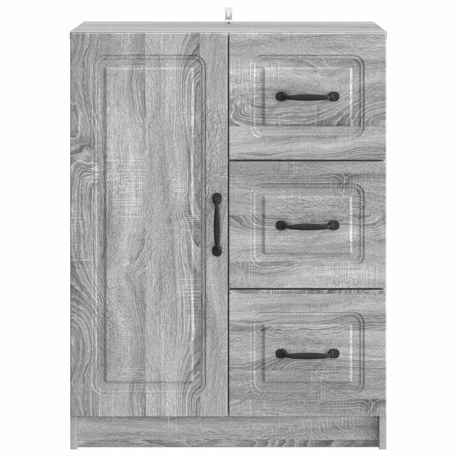 Dressoir met lade Grijs sonoma 66 x 34,5 x 87 cm Bewerkt hout