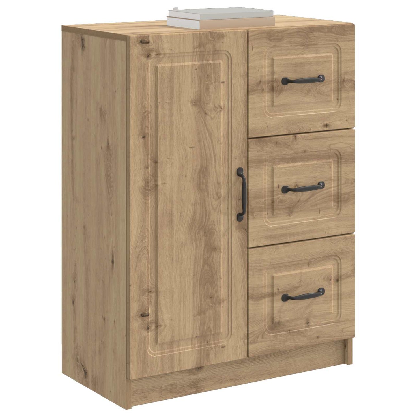 Dressoir Artisanaal eiken 66 x 34,5 x 87 cm Bewerkt hout
