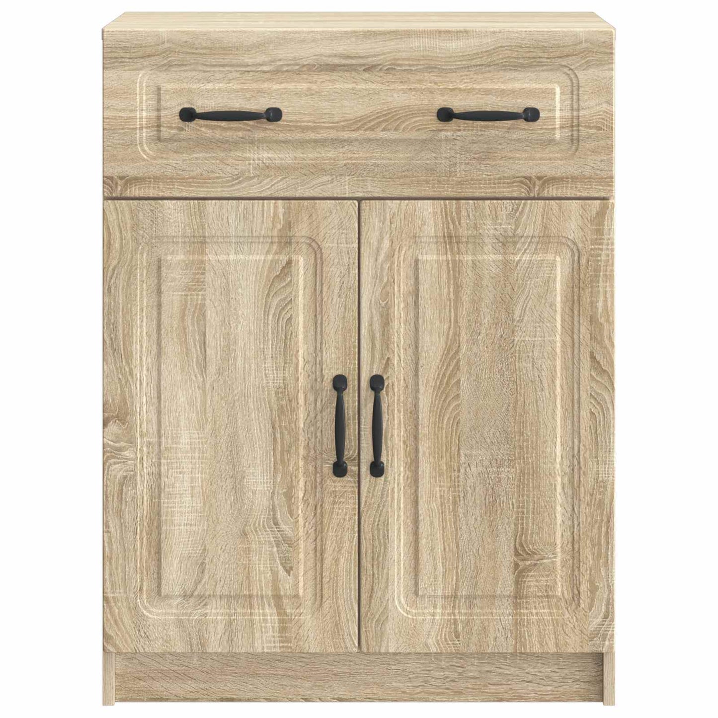 Dressoir met lade Sonoma Eiken 66 x 34,5 x 87 cm Bewerkt hout