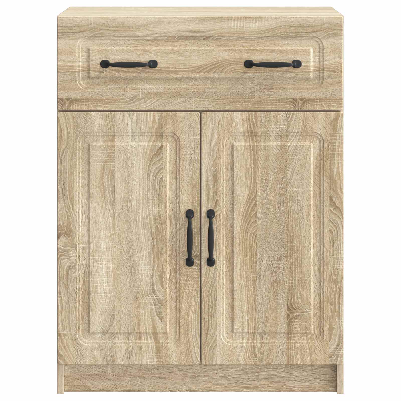 Dressoir met lade Sonoma Eiken 66 x 34,5 x 87 cm Bewerkt hout