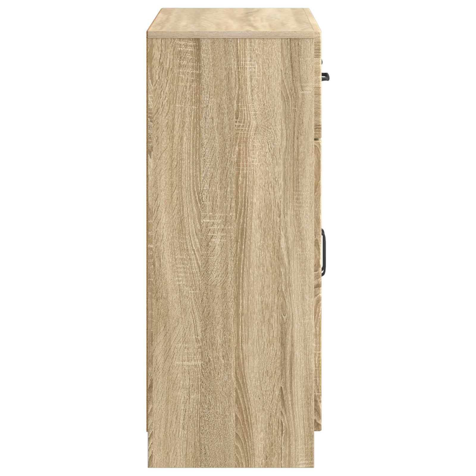 Dressoir met lade Sonoma Eiken 66 x 34,5 x 87 cm Bewerkt hout