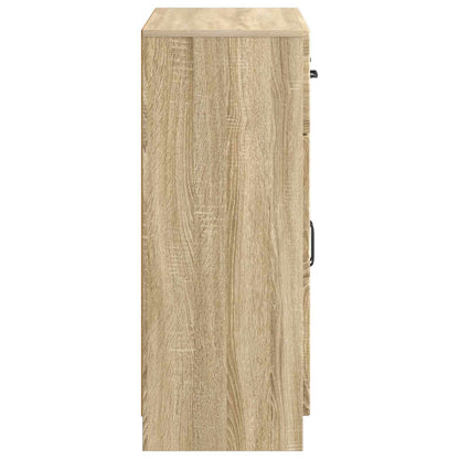 Dressoir met lade Sonoma Eiken 66 x 34,5 x 87 cm Bewerkt hout