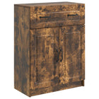 Dressoir gerookt eiken 66x34,5x87 cm